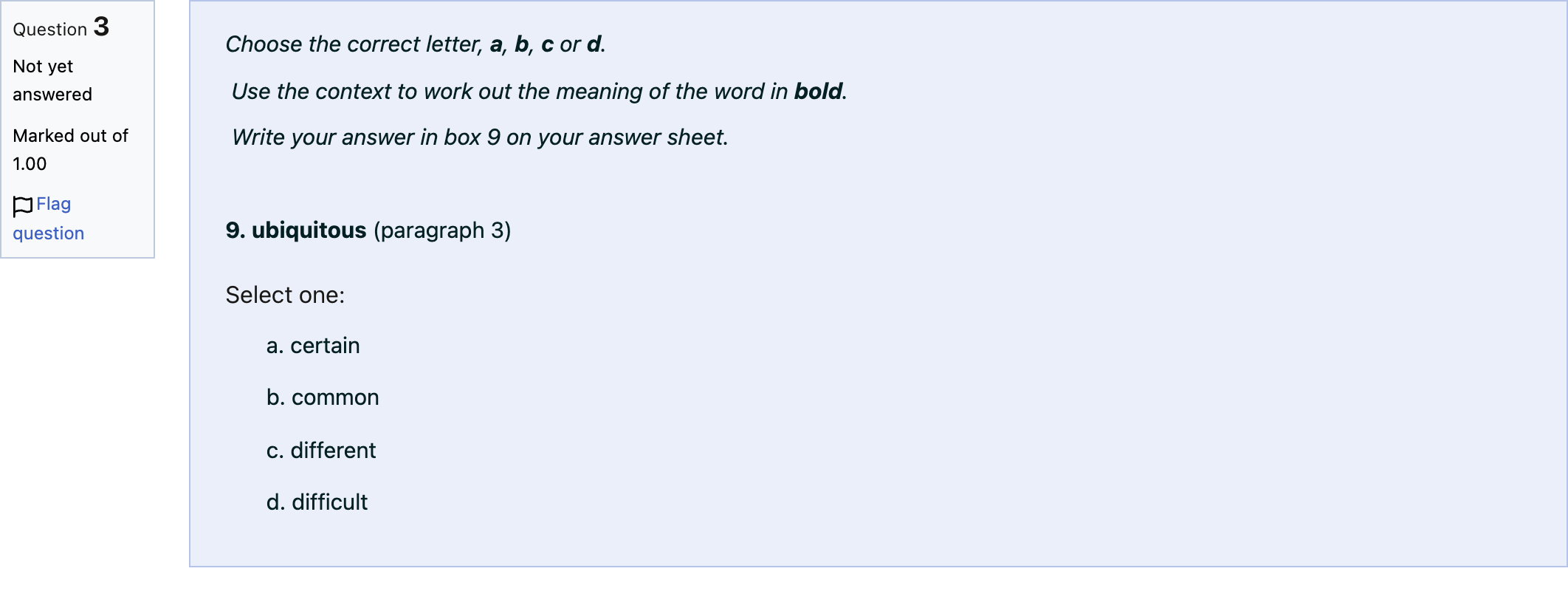 Question Image